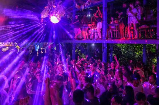 Saturday Night Takeover at Dots Bay House — beachfront party with ocean views and dancefloor