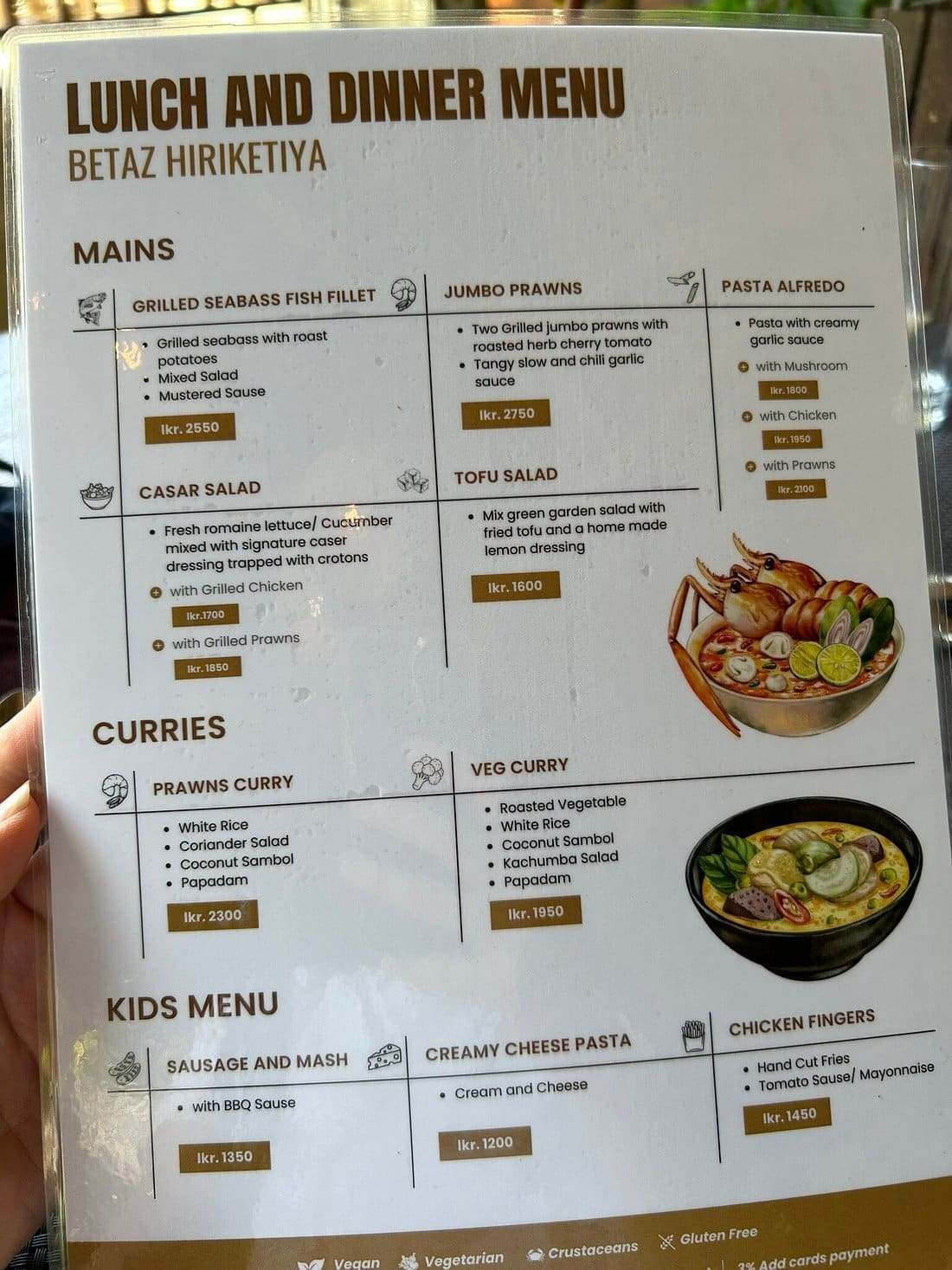 Betaz menu page 4