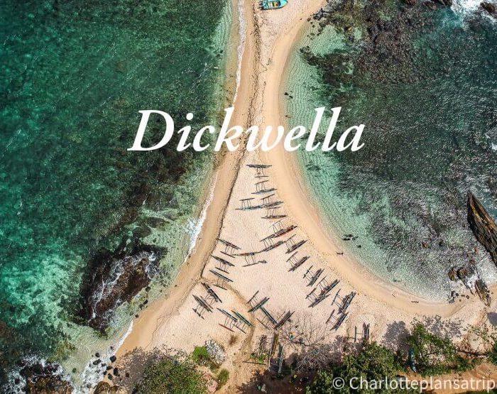 Dickwella beach travel guide view