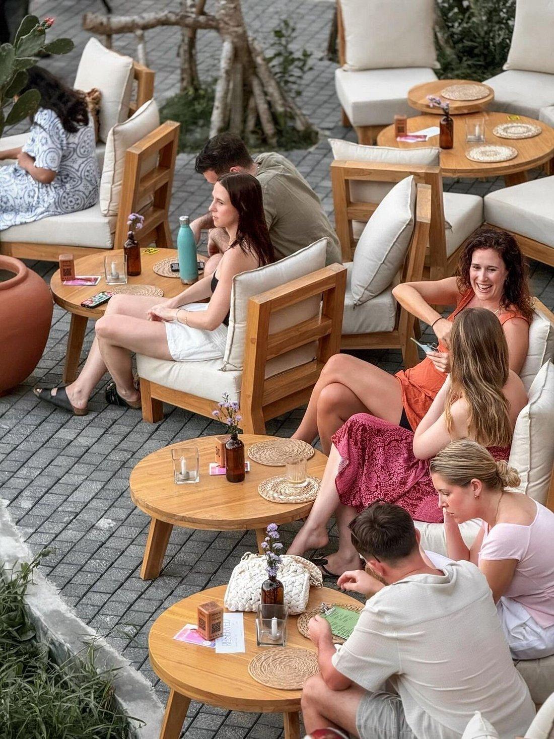 Guests enjoying the venue