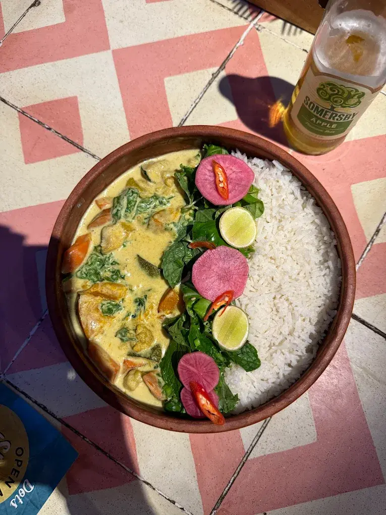 Dots Bay House breakfast or brunch plate