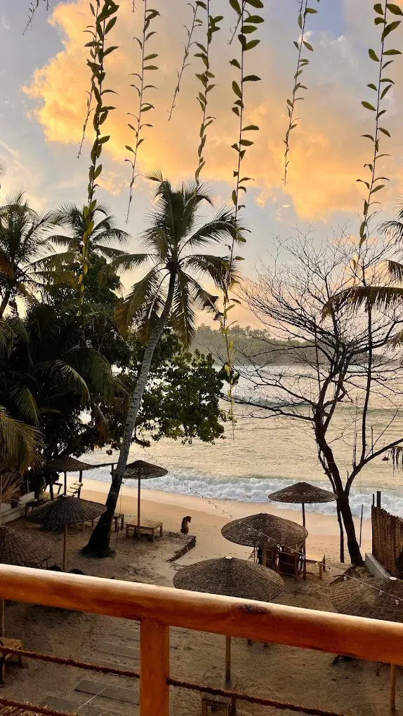 Sunset dining at La Playa