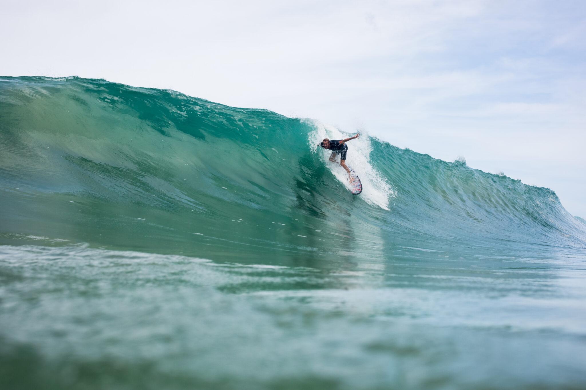 Ocean view from the surf spot