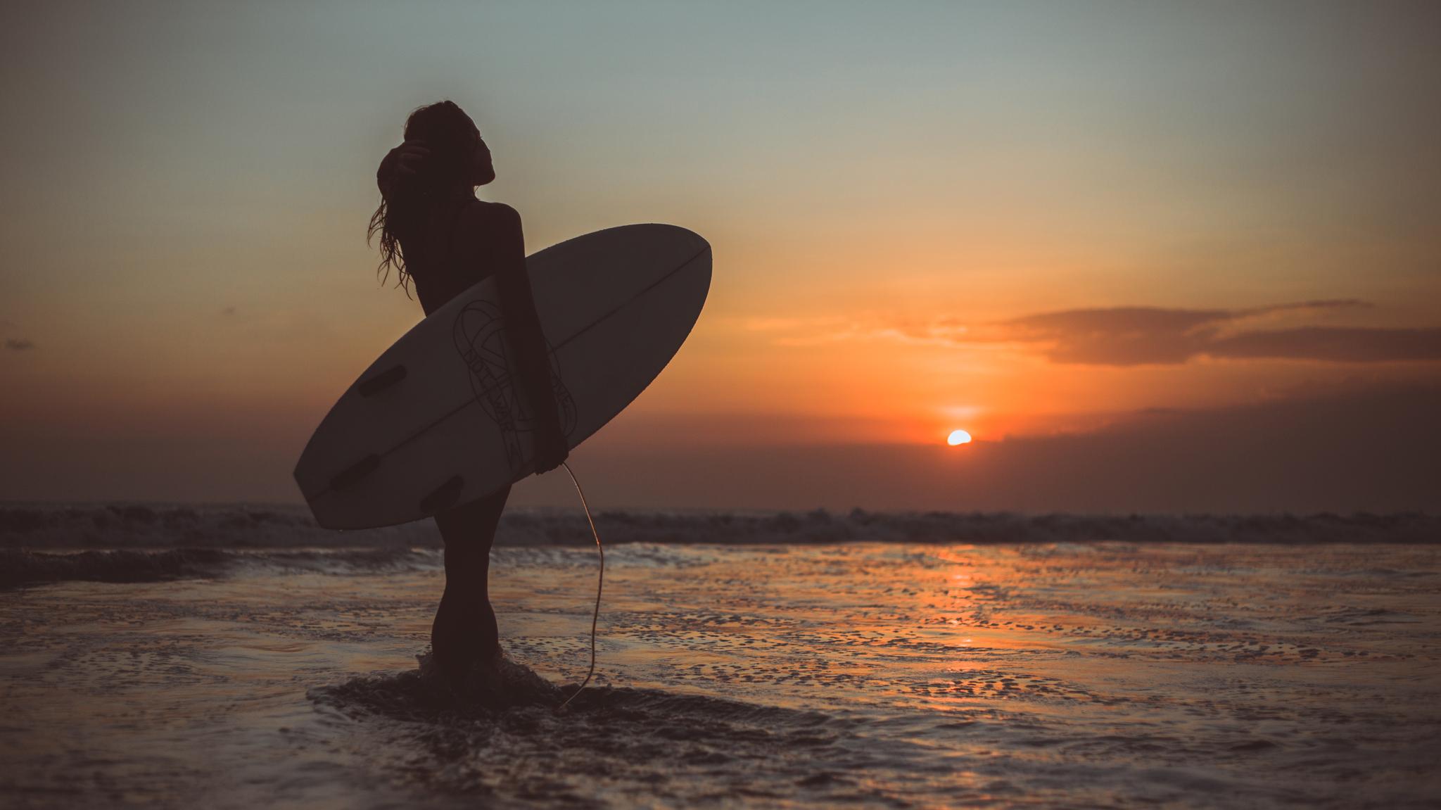 Hiriketiya beach sunset