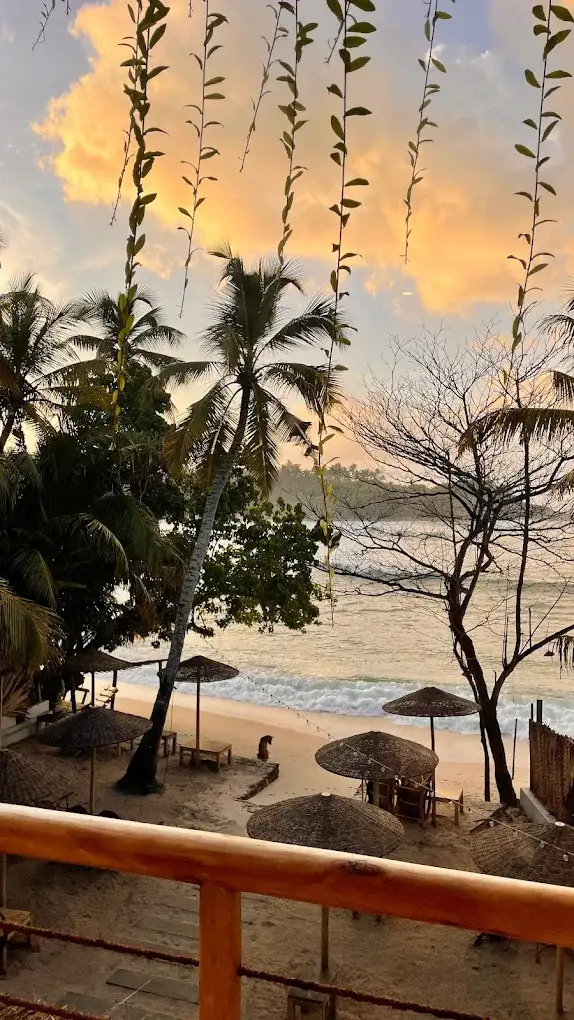 Sunset dining at La Playa
